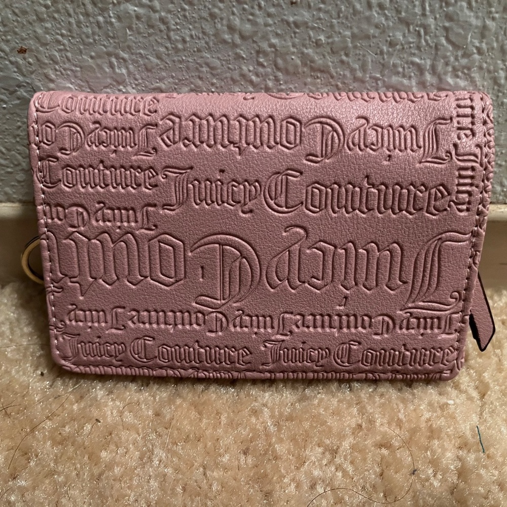 Juicy Couture mini wallet with key ring - Picture 2 of 4